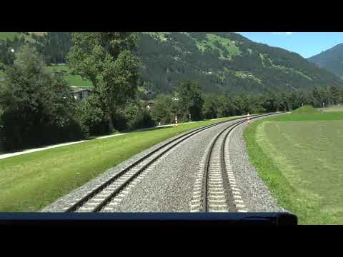 🇦🇹 Führerstandsmitfahrt auf der Zillertalbahn von Mayrhofen nach Jenbach | Cabride [4K UHD]