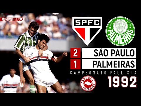 São Paulo 2x1 Palmeiras - 1992 - MULLER, RAÍ, PALHINHA, CEREZO E O SHOW DO CAMPEÃO COM DIREITO A OLÉ