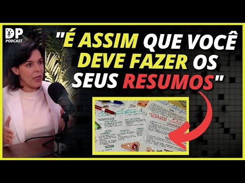 FAZER RESUMO É PERDA DE TEMPO? APROVADA EM CONCURSOS EXPLICA A FORMA CORRETA DE FAZER RESUMOS