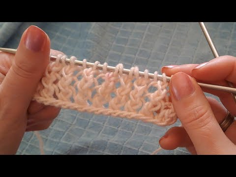 Luftiges Muster stricken für den Frühling und Sommer ☺️