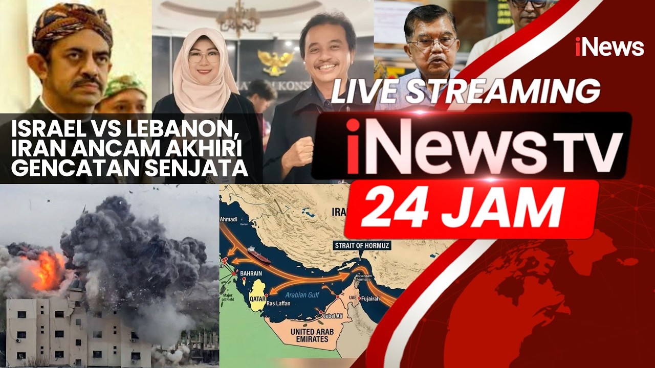 🔴LIVE STREAMING INEWS TV 24 JAM