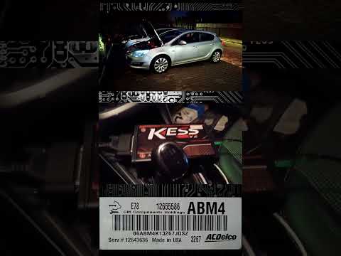 Opel Astra J 1.4Turbo A14NEL 88kW Delco E78 - Kess Stage-1