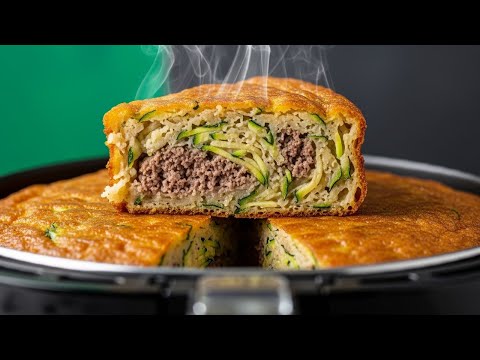 INSTANT RUSTIC ZUCCHINI CAKE, Deliciously Healthy Dessert, Air Fryer Dessert Recipes
