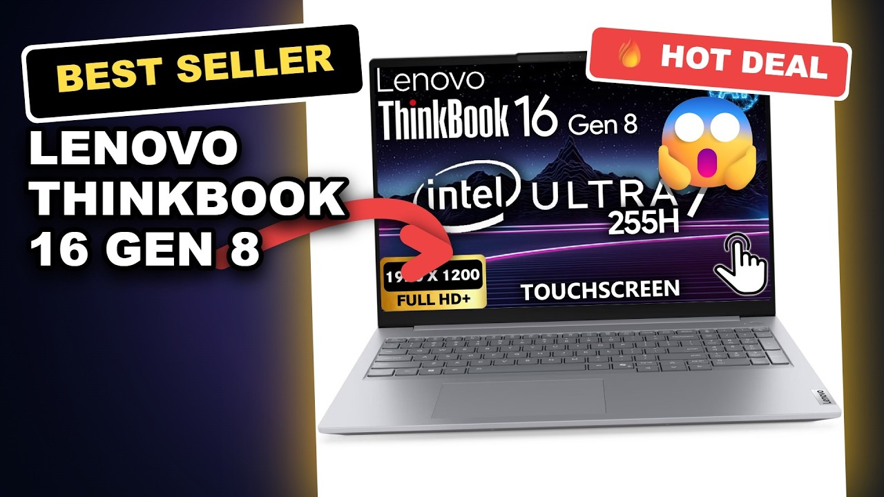 Lenovo ThinkBook 16 Gen 8 Review: AI-Powered Business Laptop Worth It?