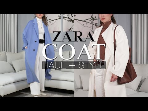 ZARA COAT HAUL + STYLE