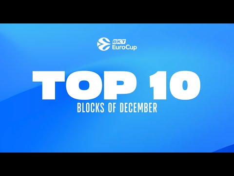 Top 10 Blocks | KNOCKOUT DEFENSE | DECEMBER | EuroCup Basketball 2025-26