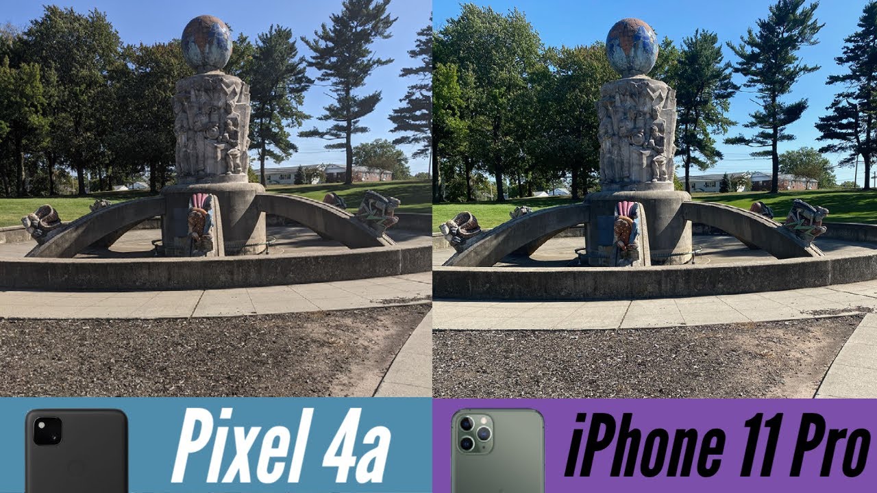 Google Pixel 4a VS iPhone 11 Pro / My Camera Comparison!