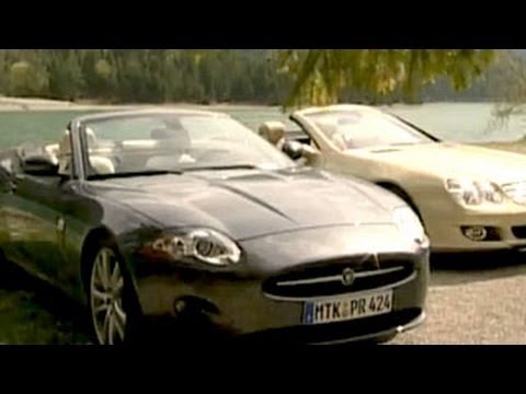 Mercedes SL 500 vs. Jaguar XK Cabrio: Luxus-Cabrios im Vergleich