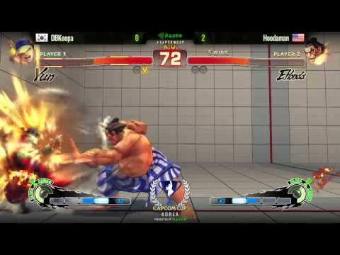 SSF4AE DBKoopa vs Hoodaman - CAPCOM-Cup Asia Korea Qualifiers