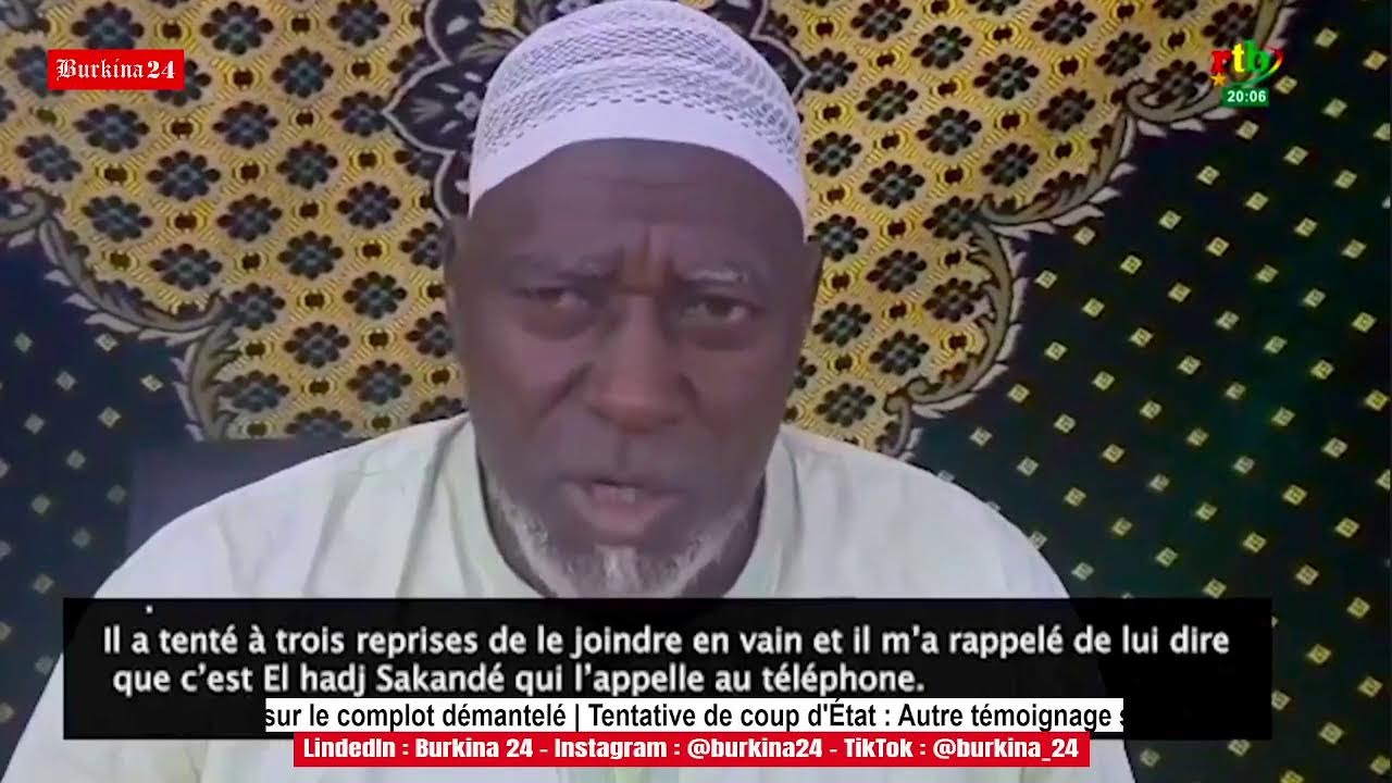 🔴 {DIRECT} Tentative de coup d'État : Autre témoignage sur le complot démantelé