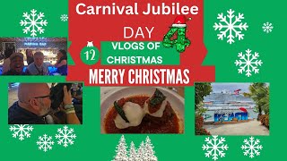 Carnival Jubilee Day 4 Roatan- 12 Vlogs of Christmas 