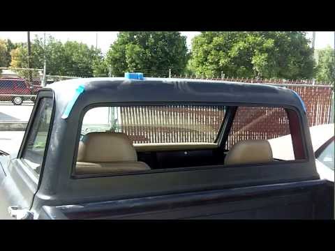1967-72 Chevy C-10 Flush Fit Back Glass