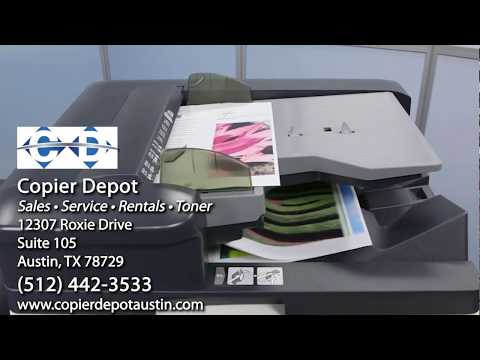 The C458 Konica Minolta Bizhub is your hardest worker...