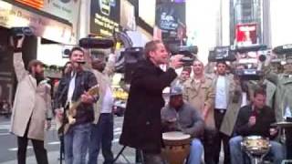 Lloyd Dobler Effect Times Square Promotion for SAY ANYTHING