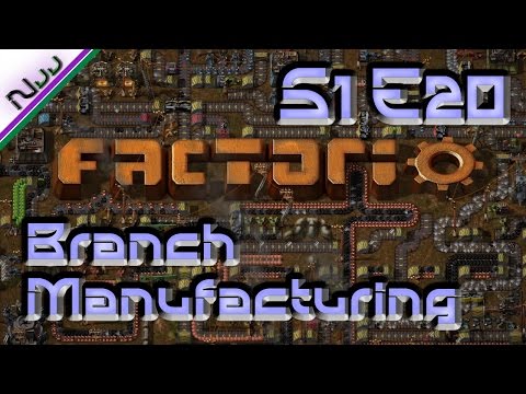 Factorio Tutorial / Lets Play - S1 E20 - How to Branch Manufacture