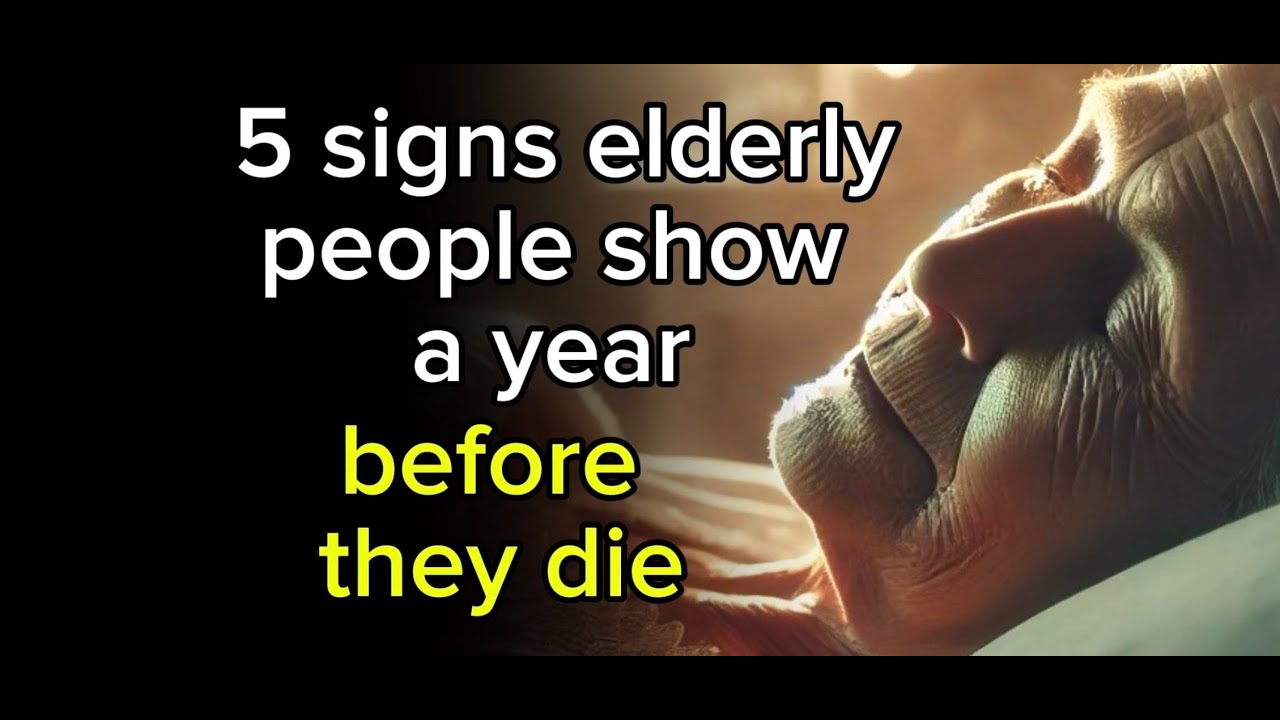 5 Signs That Seniors May Be Entering Their Final Years – Important Warnings You Shouldn't Ignore