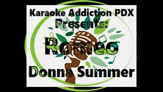 Donna Summer karaoke - Romeo
