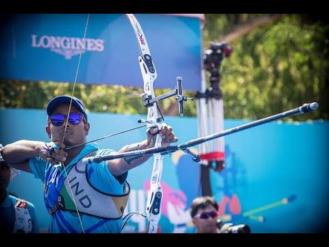 Atanu das vs oh jin hyek | india made into quarters | New record #atanu #olympics #archery #atanudas