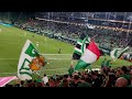 Ferencváros - Zalgiris 3-0, 2023 - Green Monsters szurkolás