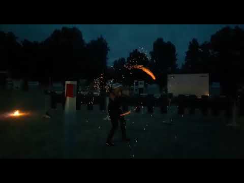 Ritterturnier in Öpfingen 2017-4/ Feuerturnier/ Abendprogramm beim Springturnier