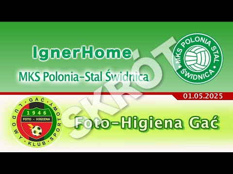 Polonia-Stal Świdnica - Foto-Higiena Gać / skrót meczu