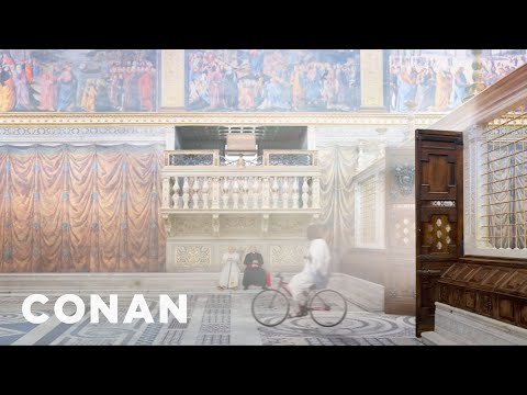 Conan On Jesus's Cameo In "The Two Popes" - CONAN on TBS