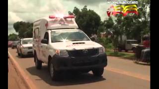 preview picture of video 'Mais uma ambulância para São Mateus do Maranhão'