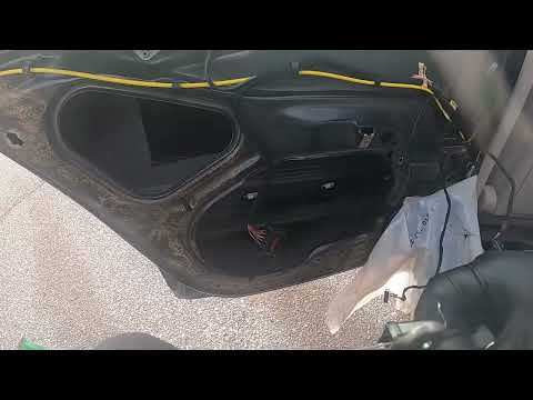 How To Replace  Mercedes Benz  E320 DS Rear Window Regulator Assembly