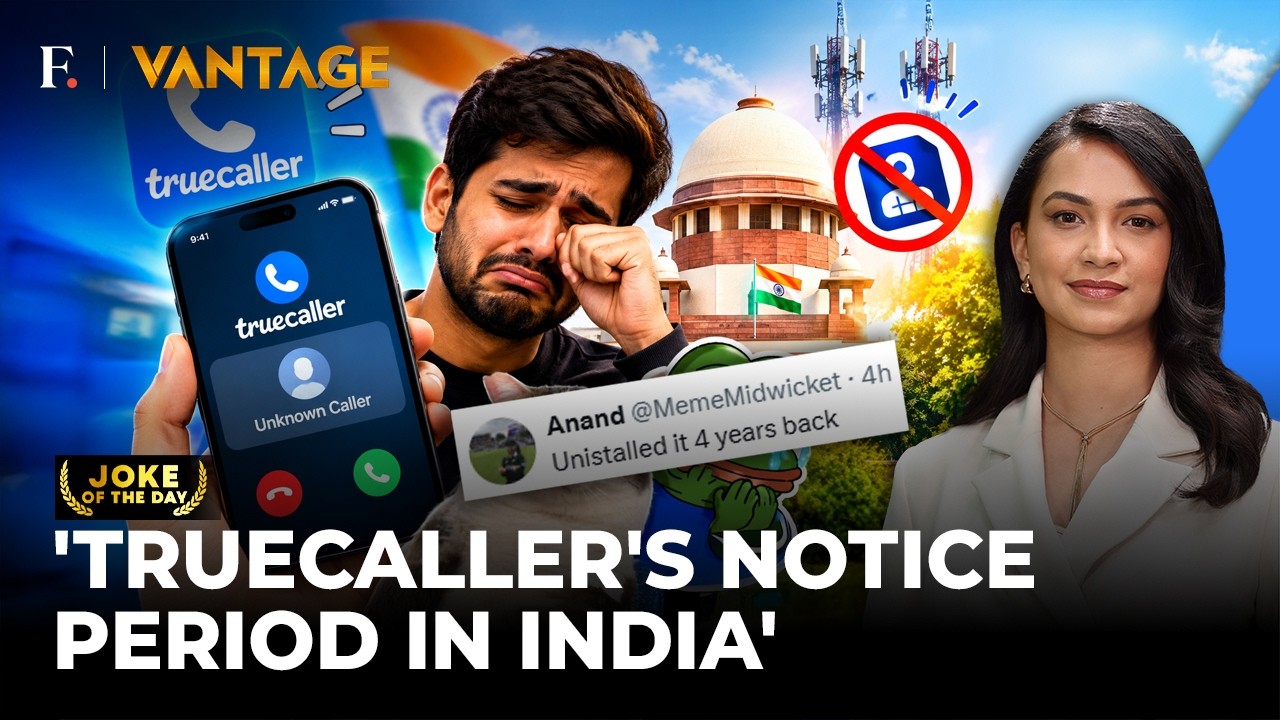 End of Truecaller? India’s New Caller ID Rule Makes Users Mourn With Memes | Vantage on Firstpost