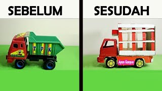 Download lagu MODIFIKASI TRUK PLASTIK JADI TRUK OLENG AYAM !! SIAP ANTER AYAM SAM ! mp3