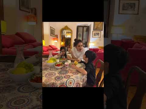 ayeza khan with daughter so beautiful and enjoy husband #viralvideo