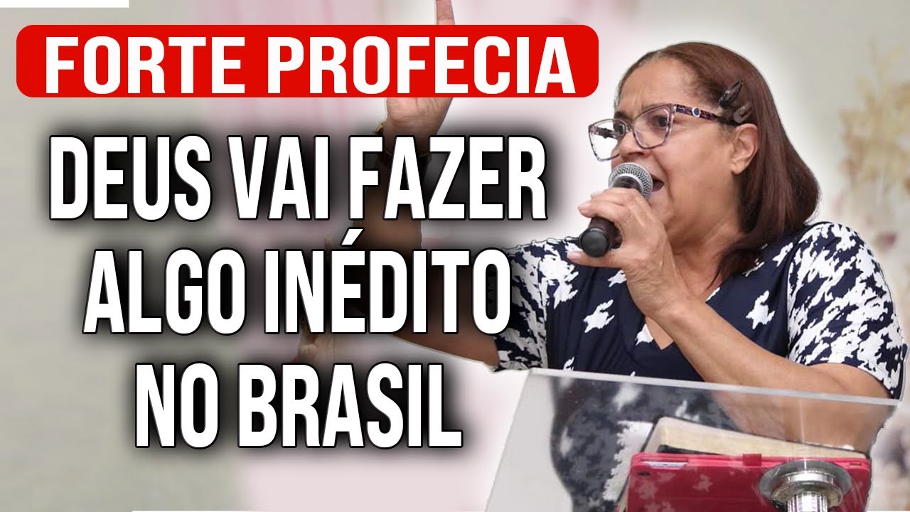 Cristina Maranhão PROFETIZA DEUS VAI FAZER ALGO INÉDITO NO BRASIL -  Forte Profecia 2024