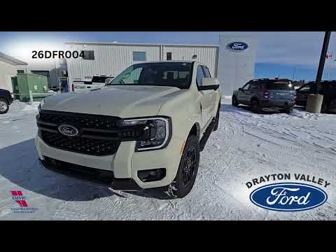 2026 Ford Ranger LARIAT 4WD SuperCrew 5' Box in Tan for sale at Drayton Valley Ford in Drayton Valley, AB
