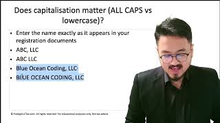 Does Capitalization Matter on IRS Forms? ALL CAPS vs Lowercase (Form 1120 and 5472)