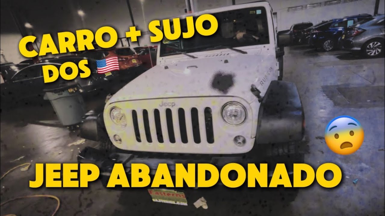 LIMPEZA DO CARRO MAIS SUJO DOS ESTADOS UNIDOS + CARROS DE LUXO