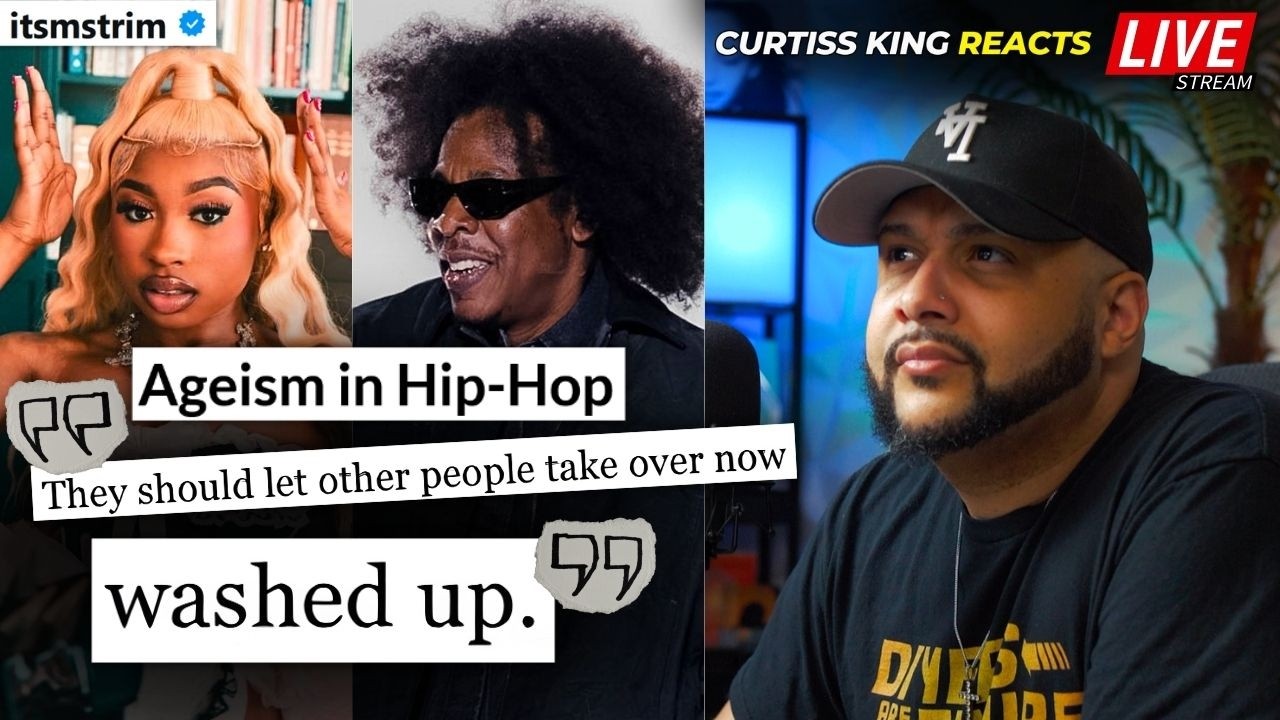 She says Rappers Over 40 Need To Retire? | Curtiss King Reacts Live