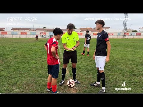 RESUMEN Cadete J3ª Atlético Pueblonuevo 1 - 1 EMD Talavera (25/10/25)