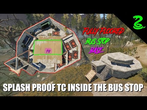 Rust Splash Proof Inside TC Bus Stop Base