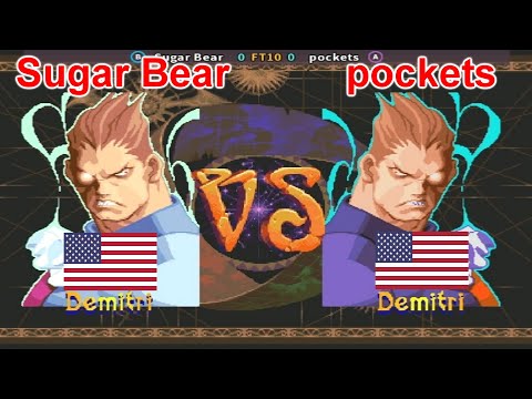 Vampire Savior: The Lord of Vampire - Sugar Bear vs pockets FT10