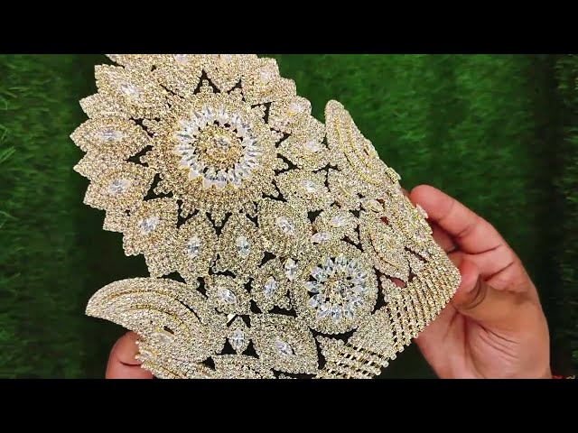 God jewellery Deity Ornaments Crown Mukut for Spiritual Aura (10 inches Ear to Ear Dimension ) video