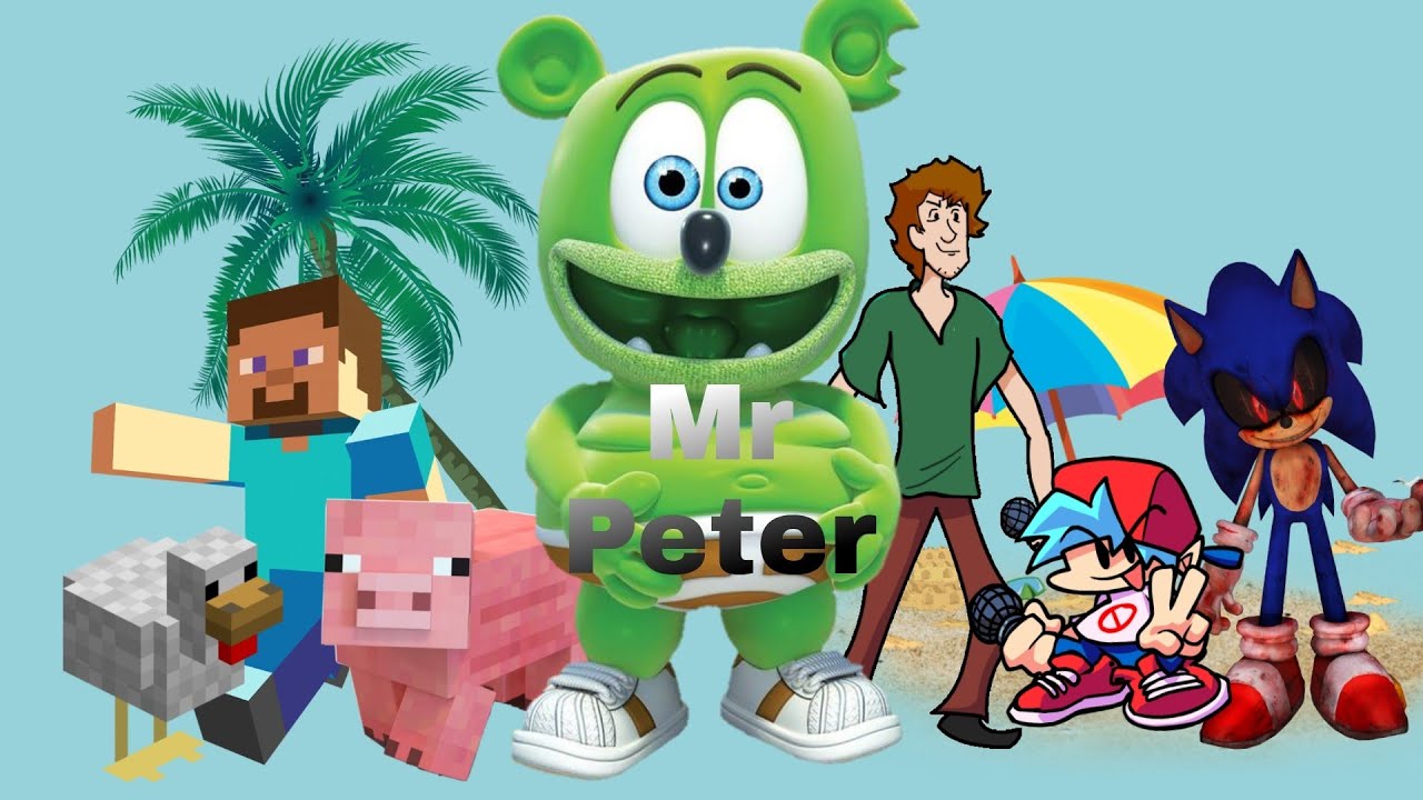 3 Gummy Bear Song MASHUP By #MrPeter