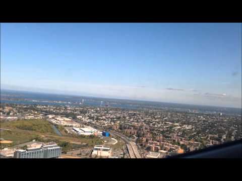 Takeoff At LaGuardia (KLGA/LGA) Runway 13 Air Canada E190