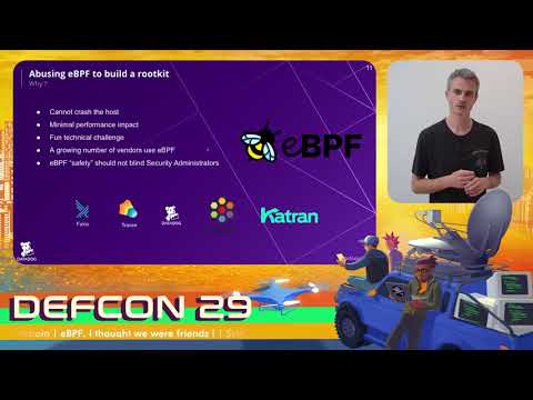DEF CON 29 - Guillaume Fournier, Sylvain Afchain, Sylvain Baubeau - eBPF, I thought we were friends!