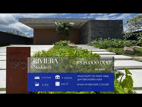 Capa do vídeo: Casa Antígua com 5 suítes — Módulo 15