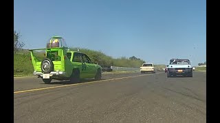 View from Cerveza Racing BMW E28 at Sears Pointless 24 Hours of LeMons