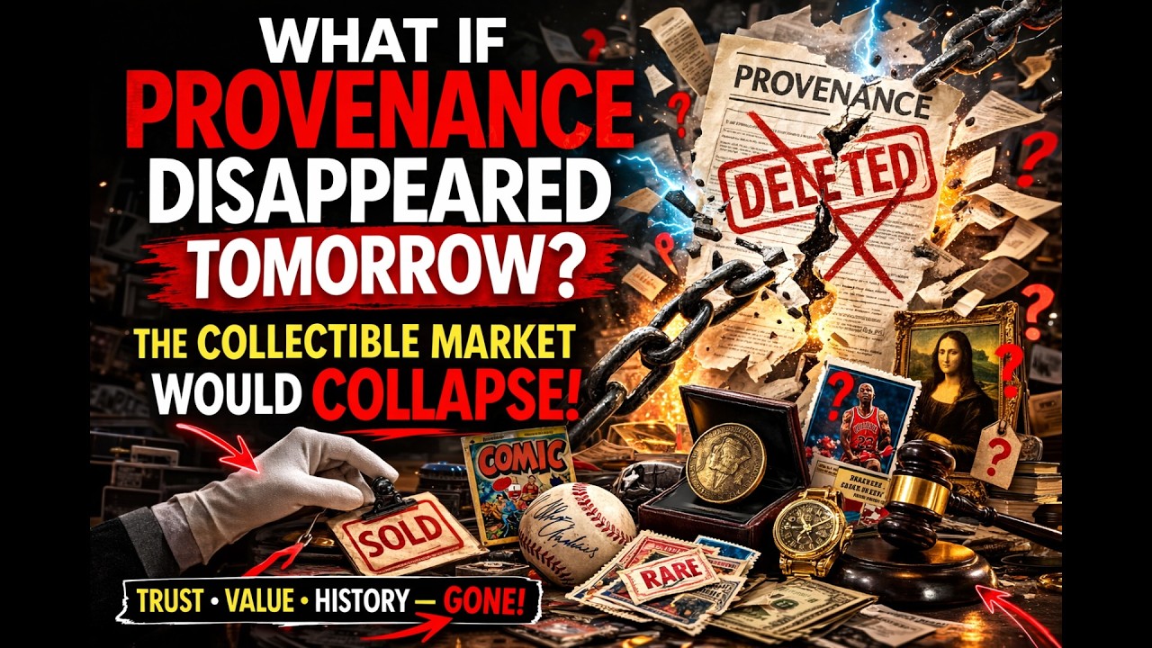 What If Provenance Disappeared Tomorrow? The Collectible Market Would Collapse