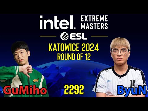 Kaputte Karte -  🇰🇷 GuMiho (T) vs 🇰🇷 ByuN (T) - IEM Katowice 2024 - Round of 12 - SC2 - 2292