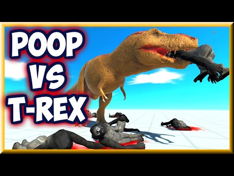 Power of Poop! Projectile Gorilla Army vs Every Unit - Animal Revolt Battle Simulator Gameplay