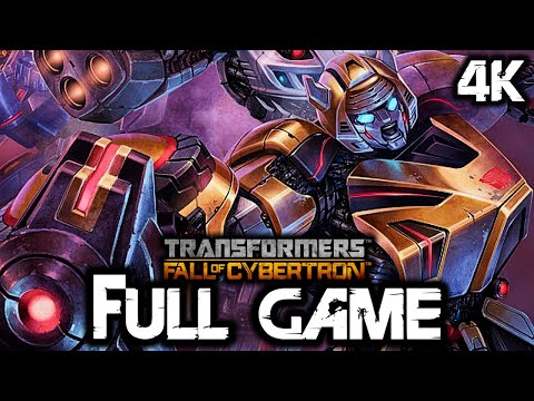 TRANSFORMERS FALL OF CYBERTRON Gameplay Walkthrough FULL GAME (4K 60FPS ULTRA HD)