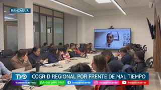 Refuerzan medidas preventivas ante sistema frontal de mal tiempo en la Región de O’Higgins